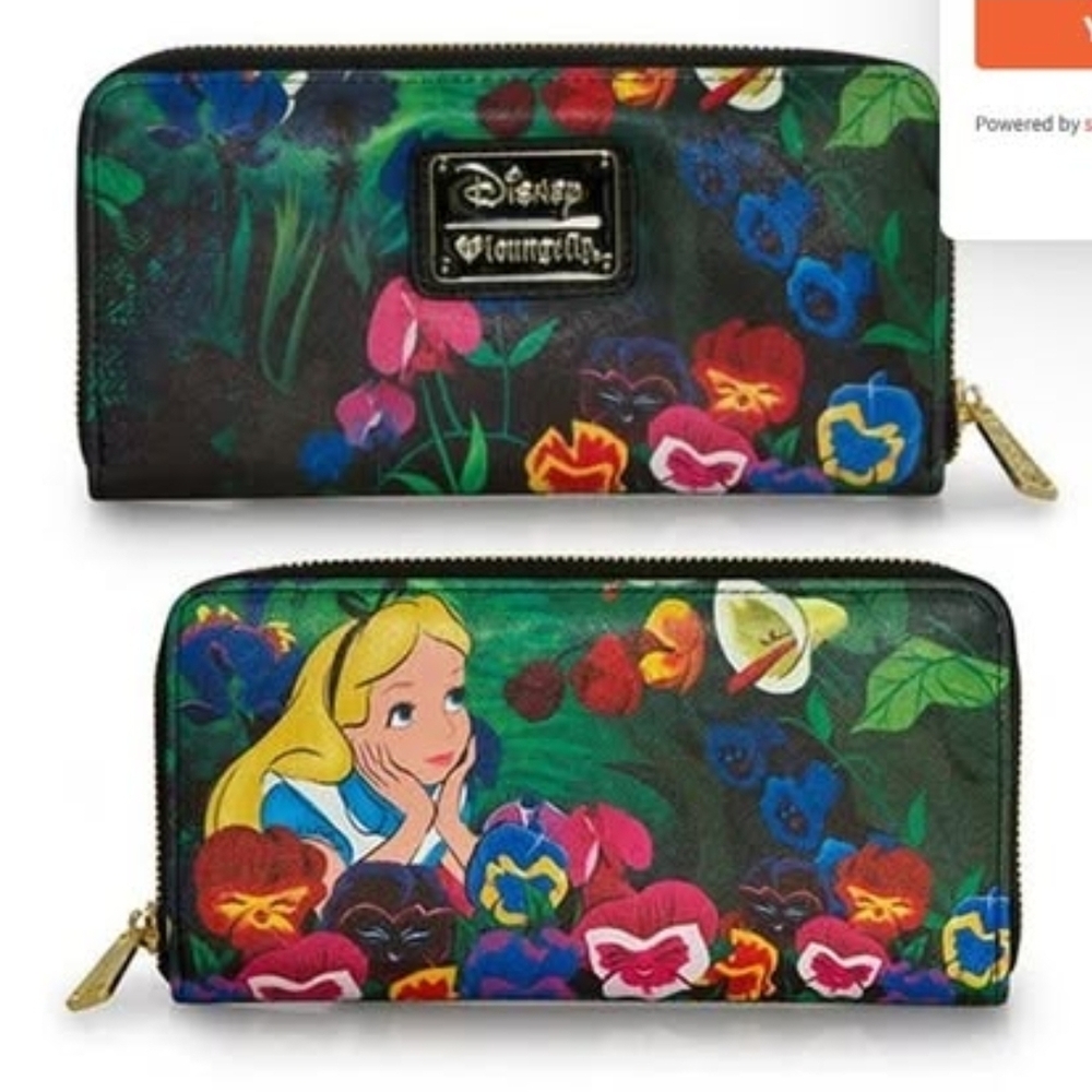 Disney Women's Tote Bag - Black with Colorful Floral Design - Picture 7 of 16